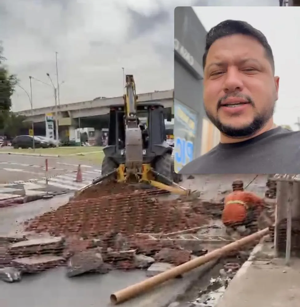 “Pau que dá em Chico, dá em Francisco?”: empresário denuncia obra sem aviso e prejuízo no bairro Quilombo