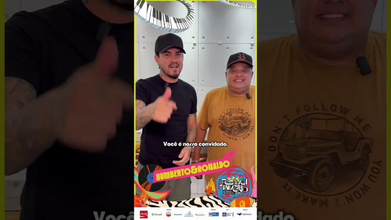 26 de julho (Domingo): Humberto & Ronaldo e Akatu