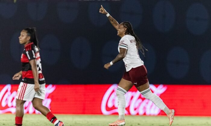 Fluminense vence Flamengo e abre vantagem na Copa do Brasil Feminina