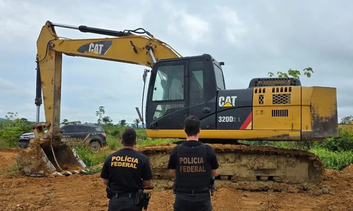 Polícia Federal faz ação contra garimpo ilegal no Pará